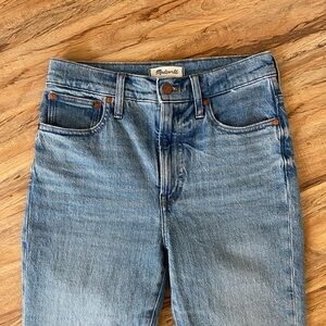 Madewell #NA917 Perfect Vintage Jean in Banner Wash Sz 27